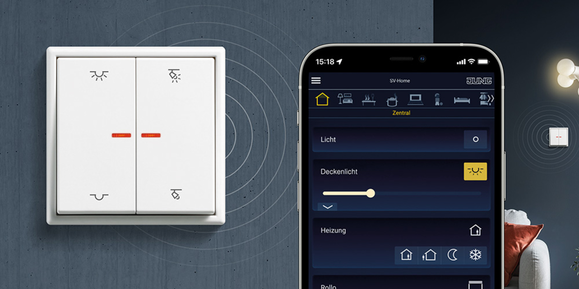 KNX RF Taster bei Elektro Jacob e.K. in Karben